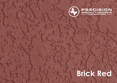 cool deck knockdown texture san antonio Brick Red