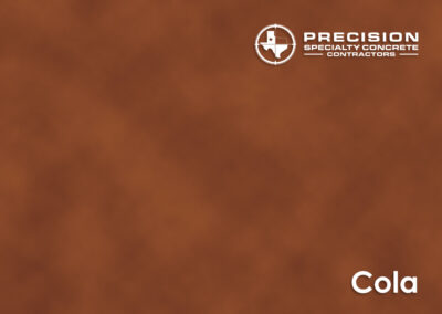 precision decorative concrete acid stain color samples cola