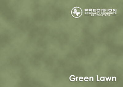 precision decorative concrete acid stain color samples green lawn
