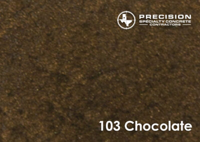 epoxy metallux flooring color sample chocolate