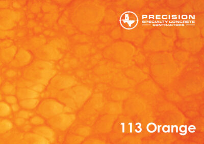 epoxy metallux flooring color sample orange