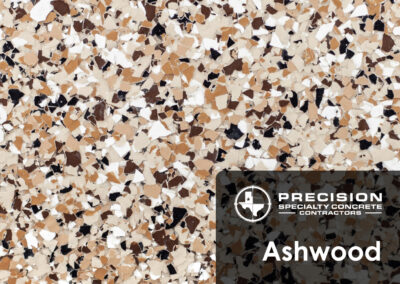epoxy flake flooring color sample garage decorative concrete precision specialty concrete contractors ashwood