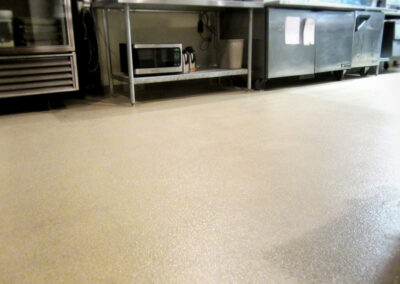 san antonio epoxy floor coating for easy to clean kitchens