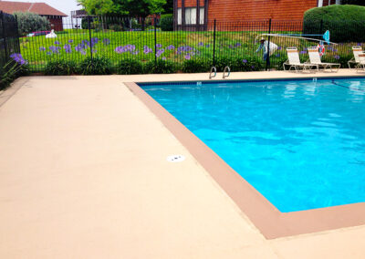 san antonio commercial pool deck resurfacing and knockdown overlay services